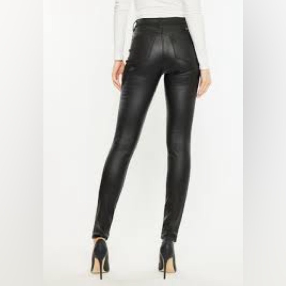 Zara Black Leather Pants